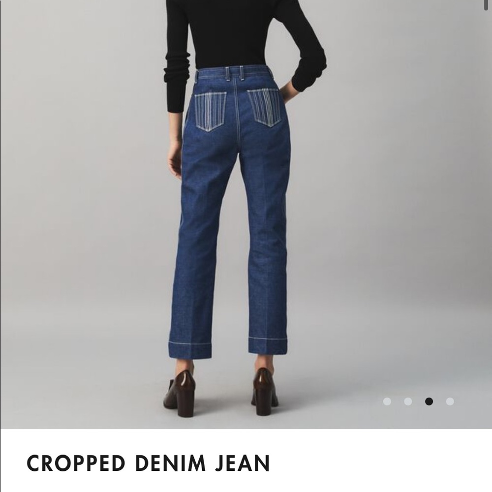 Tory Burch Straight Crop Jean Size 26